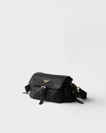 Medium Prada Explore nappa leather shoulder bag with flap - Image 8